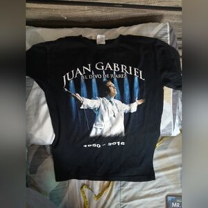 Black Juan Gabriel Graphic T-Shirt